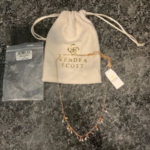 NWT Kendra Scott Mollie Choker Necklace in rose gold